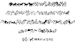 horsedings字體