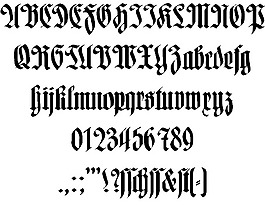 Hartwig Schrift字體