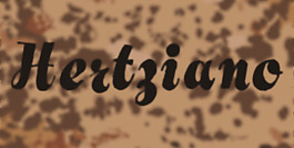 hertziano字體