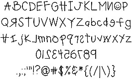 homegirlkiddoprint字體