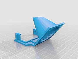在printrbot 40毫米風(fēng)扇夾上的另一個(gè)版本