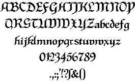 hanssachsgotisch字體