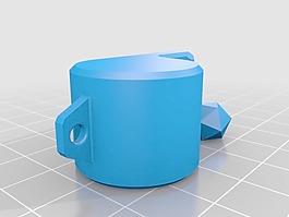 3D印刷的哨子（外部豌豆）