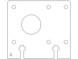 3D打印更換部件的plastruder MK6支持1.75mm（板D）