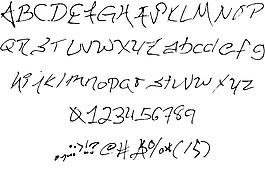 haunfontv1字體