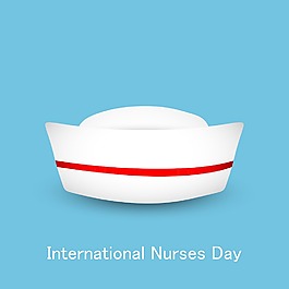 國際護士節的概念 護士帽