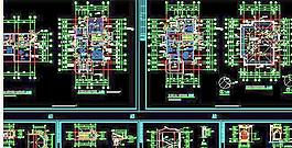 歐式別墅建筑施工圖 11x18