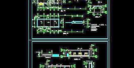 傳達室門衛建筑結構圖