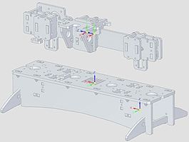 参数printrbot零件CAD步IGES