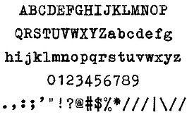 gnutypewriter字體