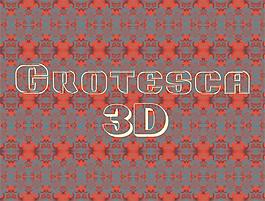grotesca3-d字體