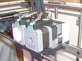 用擠出機(jī)的電機(jī)/加熱器組件的方向