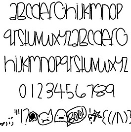 godsmonsters字體