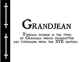 grandjeanpw字體