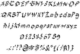 gennaropalmierithorny_3d字體