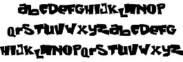 綠色天字體