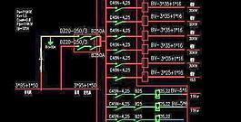 四合院電氣施工圖