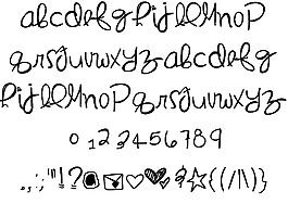inmydreams字體