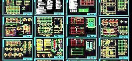 發(fā)電機(jī)廠房結(jié)構(gòu)施工圖