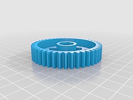 圓柱齒輪的printrbot（印刷機）