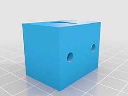 printrbot Y軸帶支架的張緊裝置