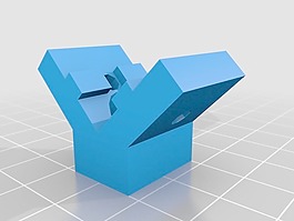貼上你的抽屜把手附件塊棱鏡。
