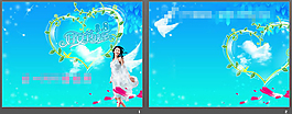 婦女節(jié)可樂主題幻燈片模板