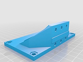 快速適應(yīng)X的馬車”printrbot - OpenSCAD