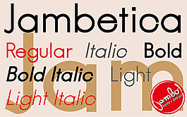 jambetica字體