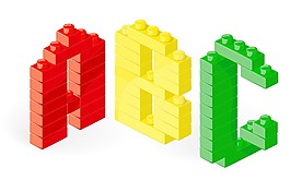 建筑块矢量ABC