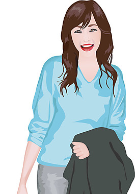 下班美女