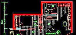 一室一廳家庭裝修施工設計圖