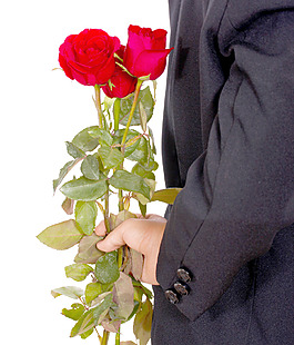 情人節送玫瑰