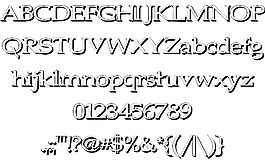 jhunwest字體