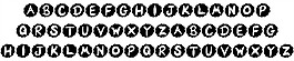 吉鋸片的字體