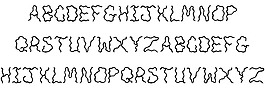 吉面条字体