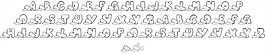 JLR复活节软糖的字体