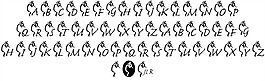 JLR Kokopelli字體