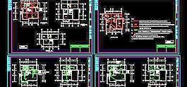 三層獨(dú)立別墅施工圖(含建筑、結(jié)構(gòu)、給排水、電氣)