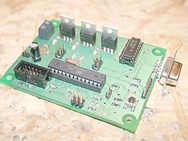 在RS232 RepRap溫度控制器/擠出板用