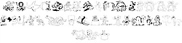 komedy Kritters字體