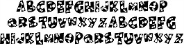KR回到学校的字体