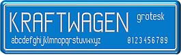 kraftwagen Grotesk NBP字體