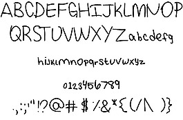kbsquirreltracks字體