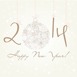 2014新年快樂背景