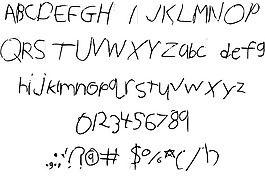 kdothollingtonshandwriting字体