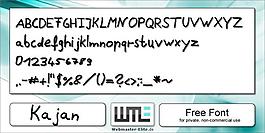 kajan字體