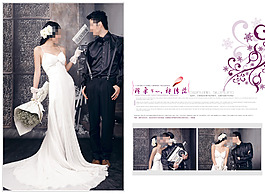 優(yōu)雅婚紗模板