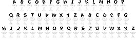 KR噴泉字體