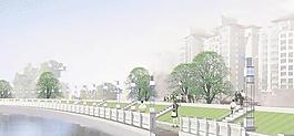 某市河道整治效果圖